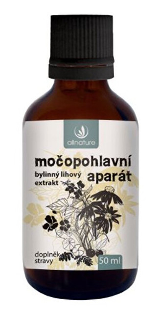 Allnature Močopohlavní aparát bylinný lihový extrakt 50 ml