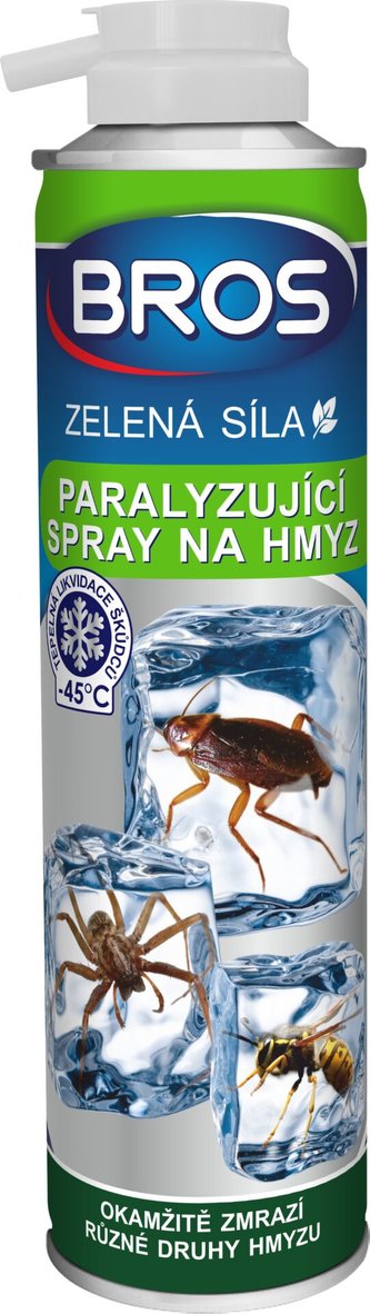 Paralyzující sprej na hmyz BROS Zelená Síla 300 ml