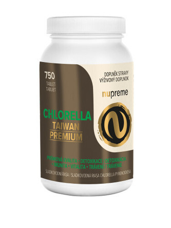 Nupreme Chlorella Taiwan 750 tablet PREMIUM