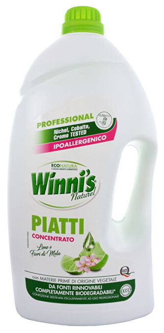Winni´s Hypoalergenní mycí prostředek na nádobí s vůní limetky 5 l