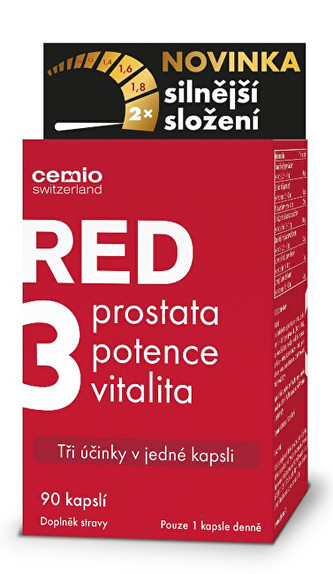 Cemio Cemio RED3 90 kapslí NOVINKA