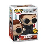 Funko POP TV: Good Omens S1 - Crowley w/Apple w/Chase