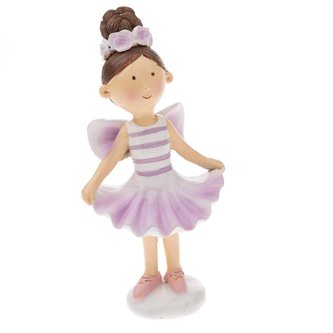 Postavička Holčička - fialová 14 cm