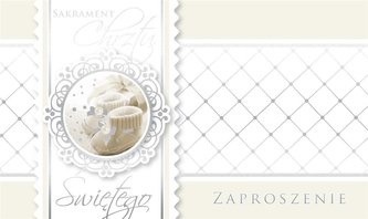 Zaproszenie PMZ-033 Chrzest (5 szt.)