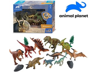 Zvířátka dinosauři, 15 ks, mobilní aplikace pro zobrazení zvířátek, 20,4 cm