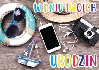 Karnet B6 3DV-152 Urodziny