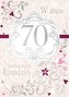 Karnet B6 PP-1389 Urodziny 70