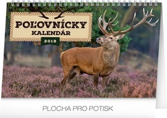 Poľovnícky kalendár  - stolový kalendár 2018