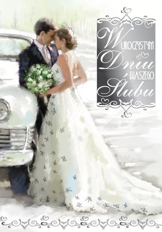 Karnet B6 PP-1645 Ślub