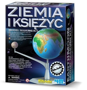 Země a měsíc model