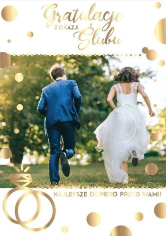 Karnet B6 PP-2081 Ślub