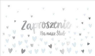 Zaproszenie PMZ-085 Ślub (5 szt.)
