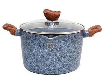 Hrnec Berlingerhaus s mramorovým povrchem a poklicí s výlevkou 24 cm Forest Line BH-1528