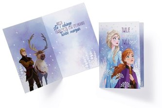 Karnet B6 DS-044 Urodziny Kraina Lodu