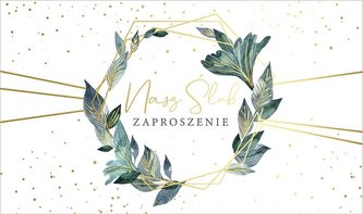 Zaproszenie PMZ-080 Ślub (5 szt.)