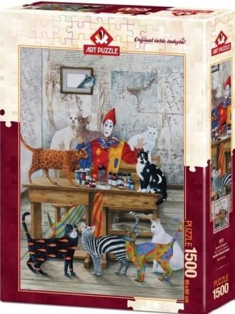 Puzzle 1500 Mój kolorowy świat