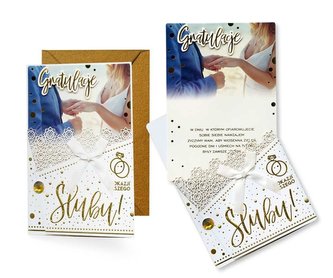 Karnet B6 DK-608 Ślub