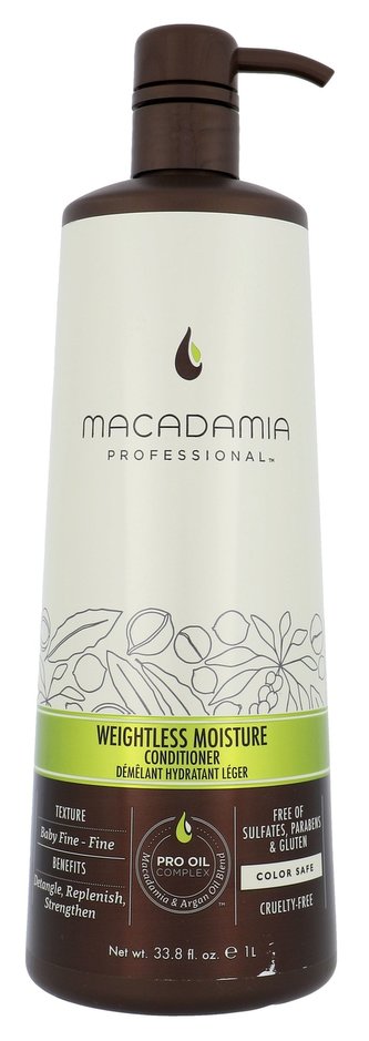 Macadamia Professional Weightless Moisture Kondicionér 1000 ml pro ženy
