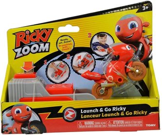 Ricky Zoom Wyrzutnia z motorem 2 TOMY