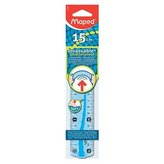 Linijka Flex elastyczna 15cm niebieska