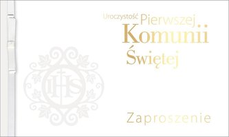 Zaproszenie PMZ-061 Komunia (5 szt.)