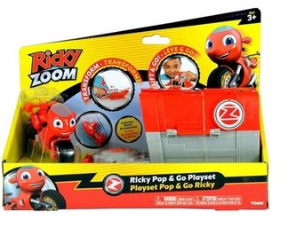 Ricky Zoom Zestaw startowy + motor Ricky TOMY