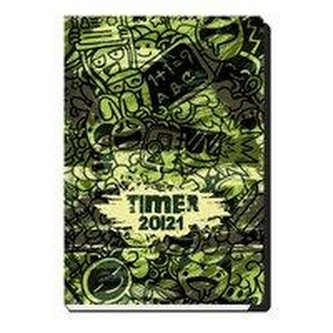 Trötsch Schülerkalender für Schlaue Scribble 2021/2022