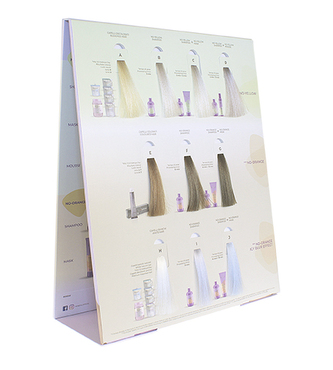 Inebrya BLONDESSE No-Yellow/No-Orange technická mapa