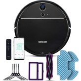 Robotický vysavač 2v1 Active AllFloor CAMERA WiFi SENCOR SRV 8550BK