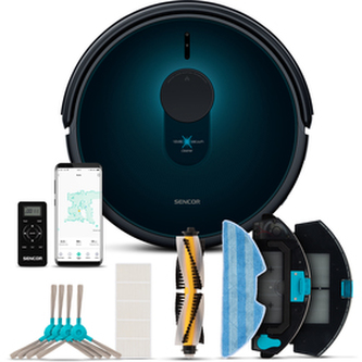 Robotický vysavač 2v1 Active AllFloor LASER WiFi SENCOR SRV 9250BK-EUE3