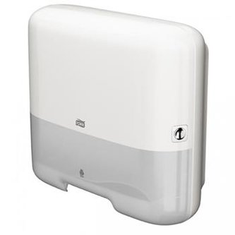 Zásobník Tork Elevation Mini H3 na skládané ručníky Singlefold/C-fold, bílý