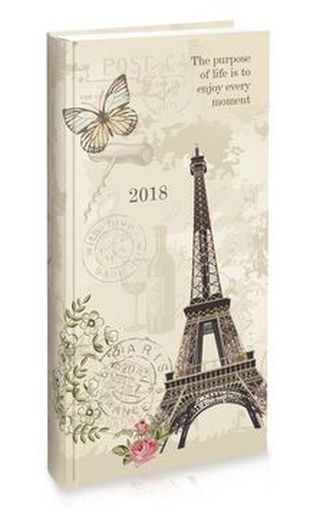 Diář A6 LYRA týdenní Paris 2018