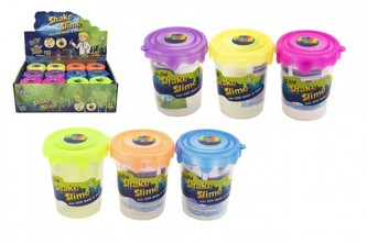 Výroba slizu/hmoty svítící ve tmě mini sada vědecká hra 6 barev v plastové dóze 5,5x7cm 12ks v boxu Výroba slizu/hmoty svítící ve tmě mini sada vědecká hra 6 barev v plastové dóze 5,5x7cm 12ks v boxu