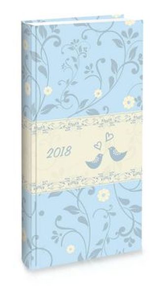 Diář A6 LYRA týdenní Harmony 2018