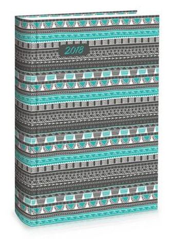 Diář B6 LYRA týdenní Ethno 2018