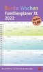 Bunte Wochen FamilienPlaner XL - Kalender 2022