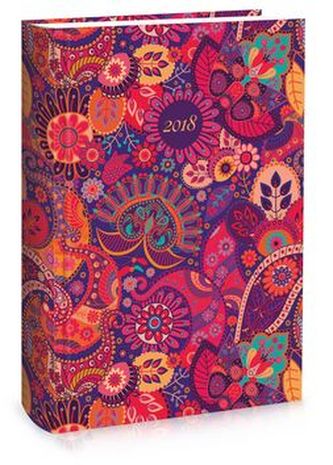 Diář B6 LYRA týdenní Colours 2018