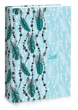 Diář A5 LYRA denní Indian 2018