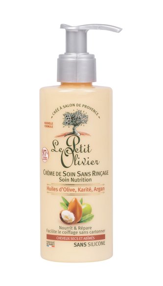 Le Petit Olivier Olive, Shea, Argan Oils Krém na vlasy No Rinse Hair Cream 200 ml pro ženy