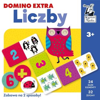 Kapitan Nauka. Domino extra. Liczby