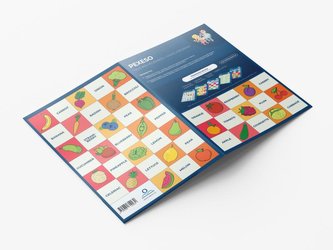 Anglické pexeso - Fruit and vegetables/Ovoce a zelenina