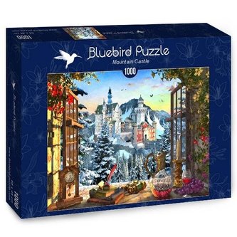 Puzzle 1000 Zamek w górach