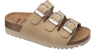 Scholl Zdravotní obuv - RIO WEDGE AD OilLea-W - Natural 40