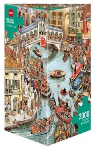 Puzzle 2000 O' Sole mio (Puzzle+plakat)
