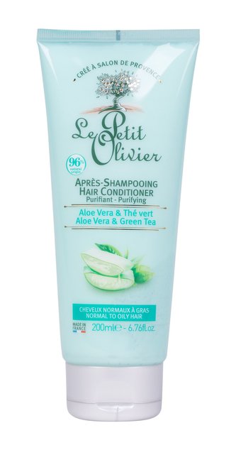 Le Petit Olivier Aloe Vera & Green Tea Kondicionér Purifying 200 ml pro ženy