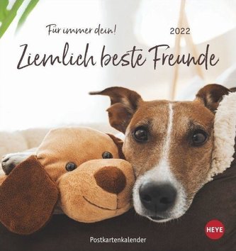 Ziemlich beste Freunde Postkartenkalender 2022