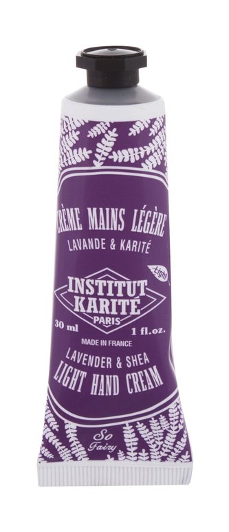 Institut Karite Light Hand Cream Krém na ruce Lavender & Shea 30 ml pro ženy