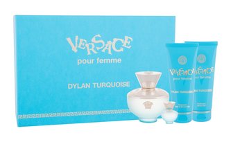 Versace Dylan toaletní voda 100 ml + toaletní voda 5 ml + sprchový gel 100 ml + tělový gel 100 ml
