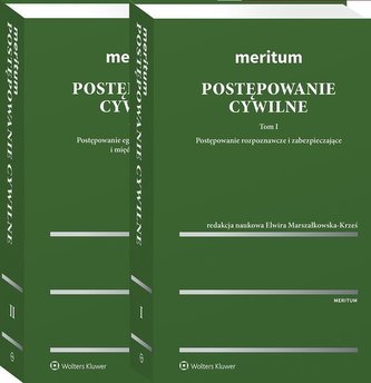Meritum. Postępowanie cywilne T.1-2