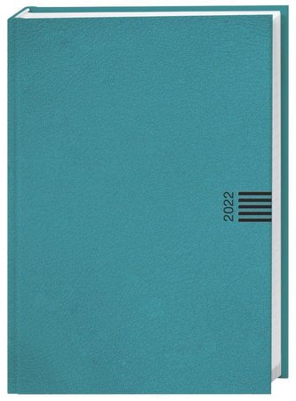 Tages-Cheftimer A6, petrol Kalender 2022